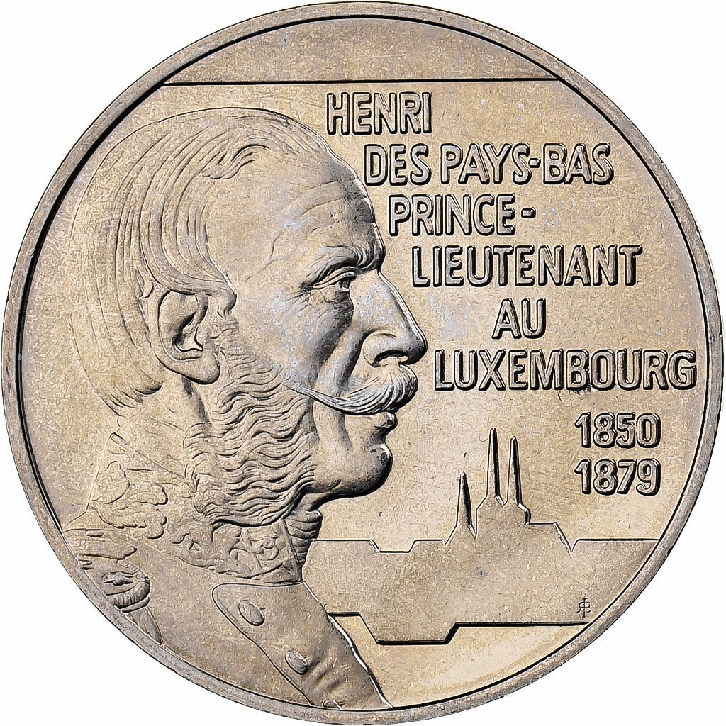 Luxembourg, 5 Euro, Henri des Pays-Bas, 1996, Cupro-nickel, SPL