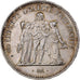 France, 50 Francs, Hercule, 1974, Avers 20 francs, Silver, AU(50-53)