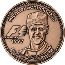 Deutschland, 10 Euro, F1 Pilots, Michael Schumacher, 1997, Bronze, STGL