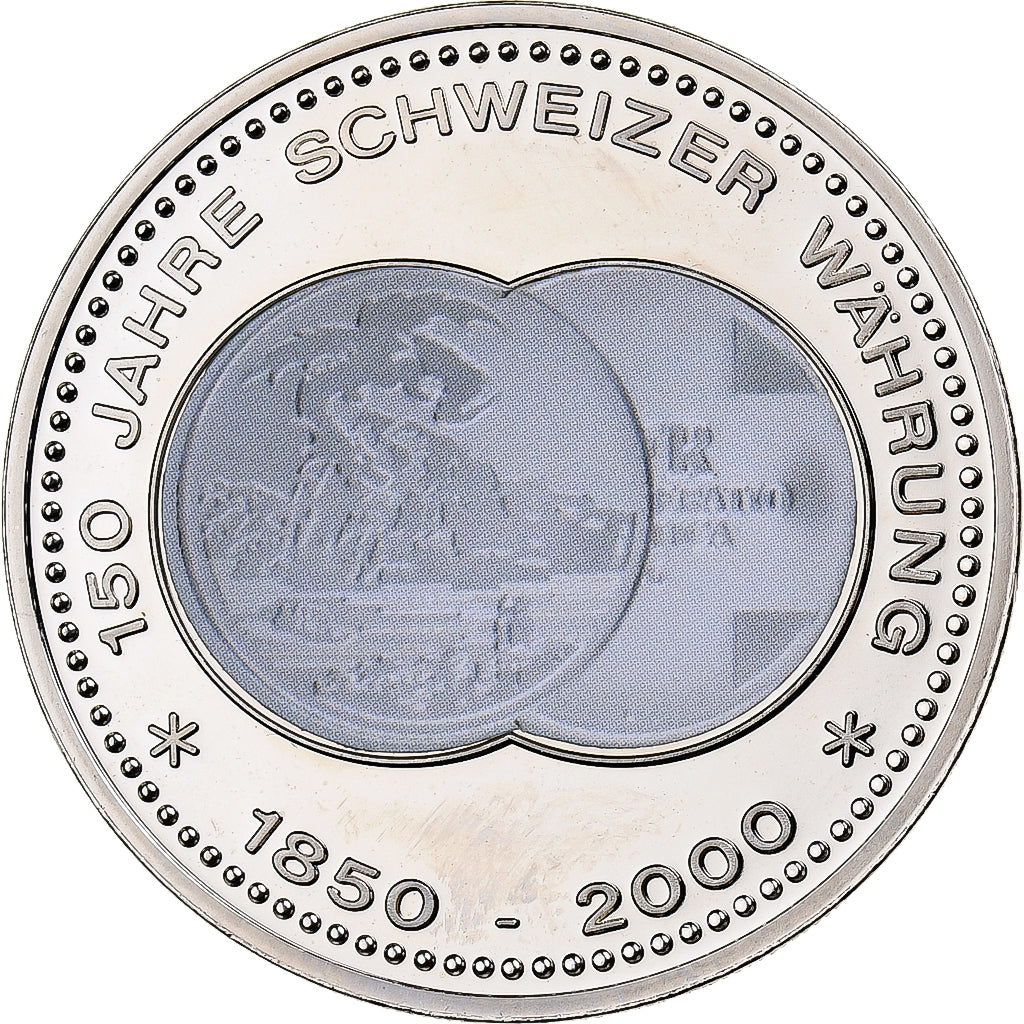 Suisse, Médaille, 150 Ans de la Monnaie Suisse, 2000, Cupro-nickel, SPL+