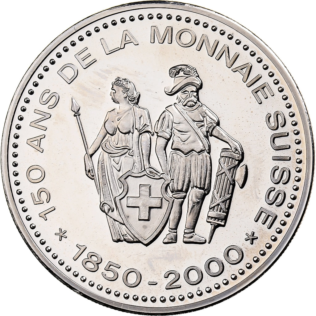 Suisse, Médaille, 150 Ans de la Monnaie Suisse, 2000, Cupro-nickel, SPL+