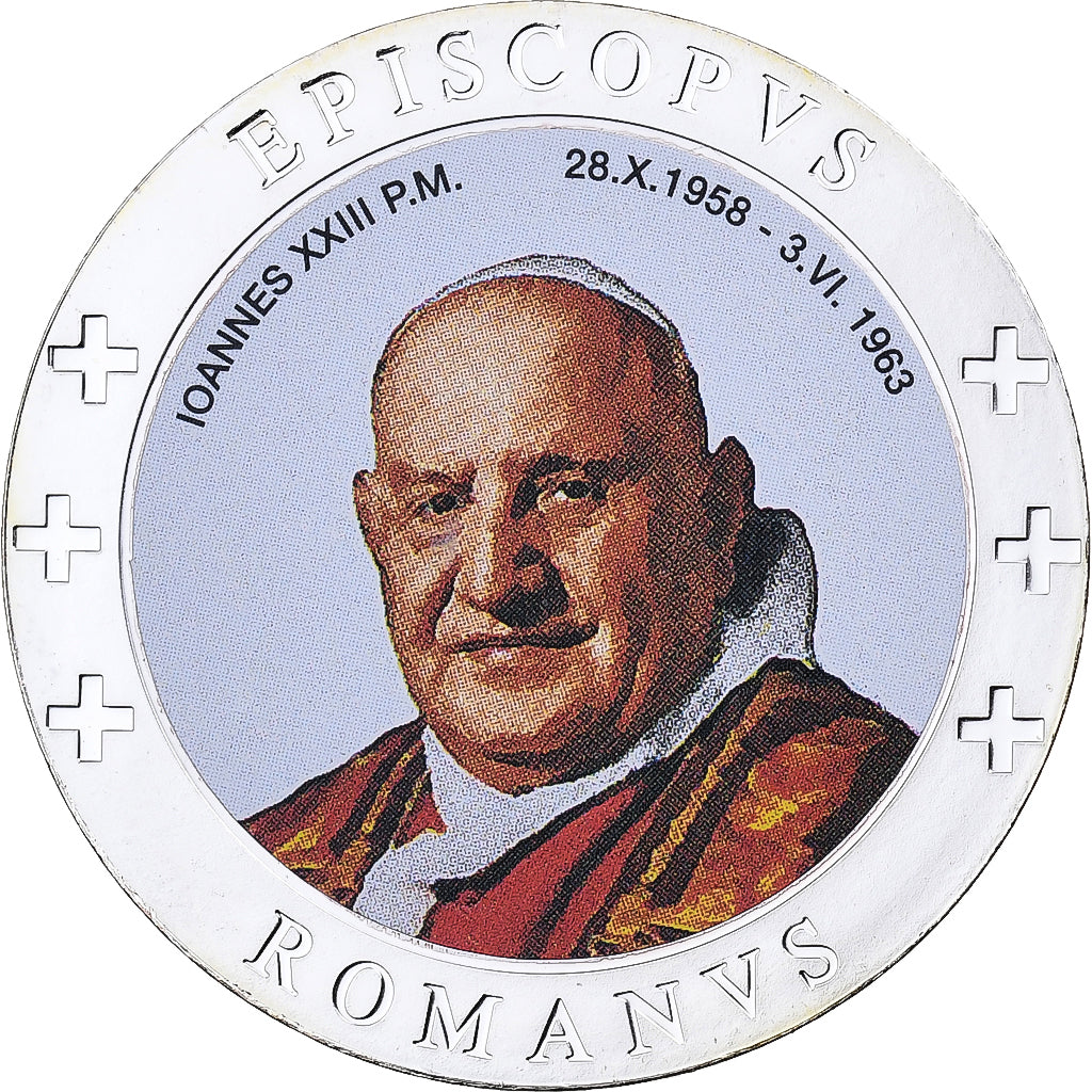 Watykan, medal, Le Pape Jean XXIII, Srebro platerowane miedzią, MS(65-70)