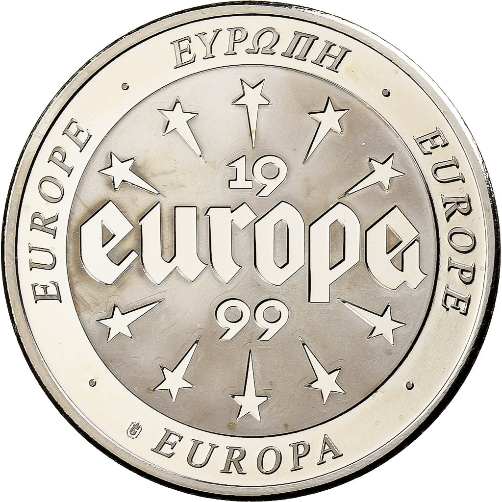 Grecia, medaglia, L'Europe, 1999, Rame-nichel, FDC