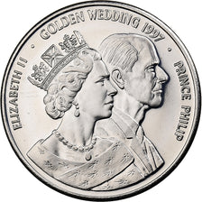 United Kingdom, 25 Euro, Hong-Kong returns to China, 1997, Copper-nickel