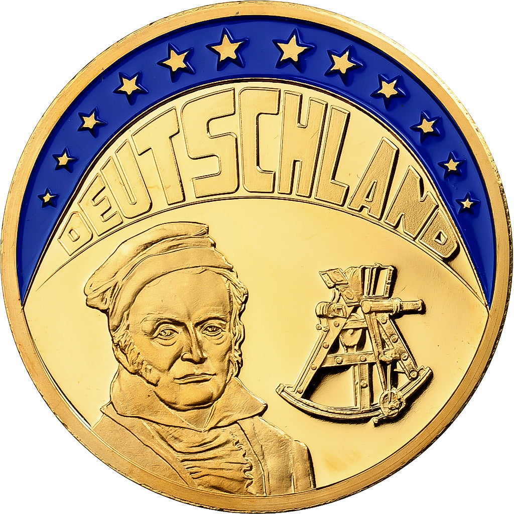 Germania, medaglia, Ecu Europa, 1994, Rame dorato, FDC