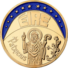 Ireland - Eire, Medal, Ecu Europa, 1993, Copper Gilt, MS(65-70)