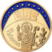 Ireland - Eire, Medal, Ecu Europa, 1993, Copper Gilt, MS(65-70)