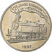 Liechtenstein, 5 Euro, 125 Jahre Eisenbahn, 1997, Copper-nickel, Proof, MS(63)