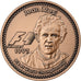 France, 10 Euro, F1 Pilots, Jean Alesi, 1997, Bronze, MS(65-70)