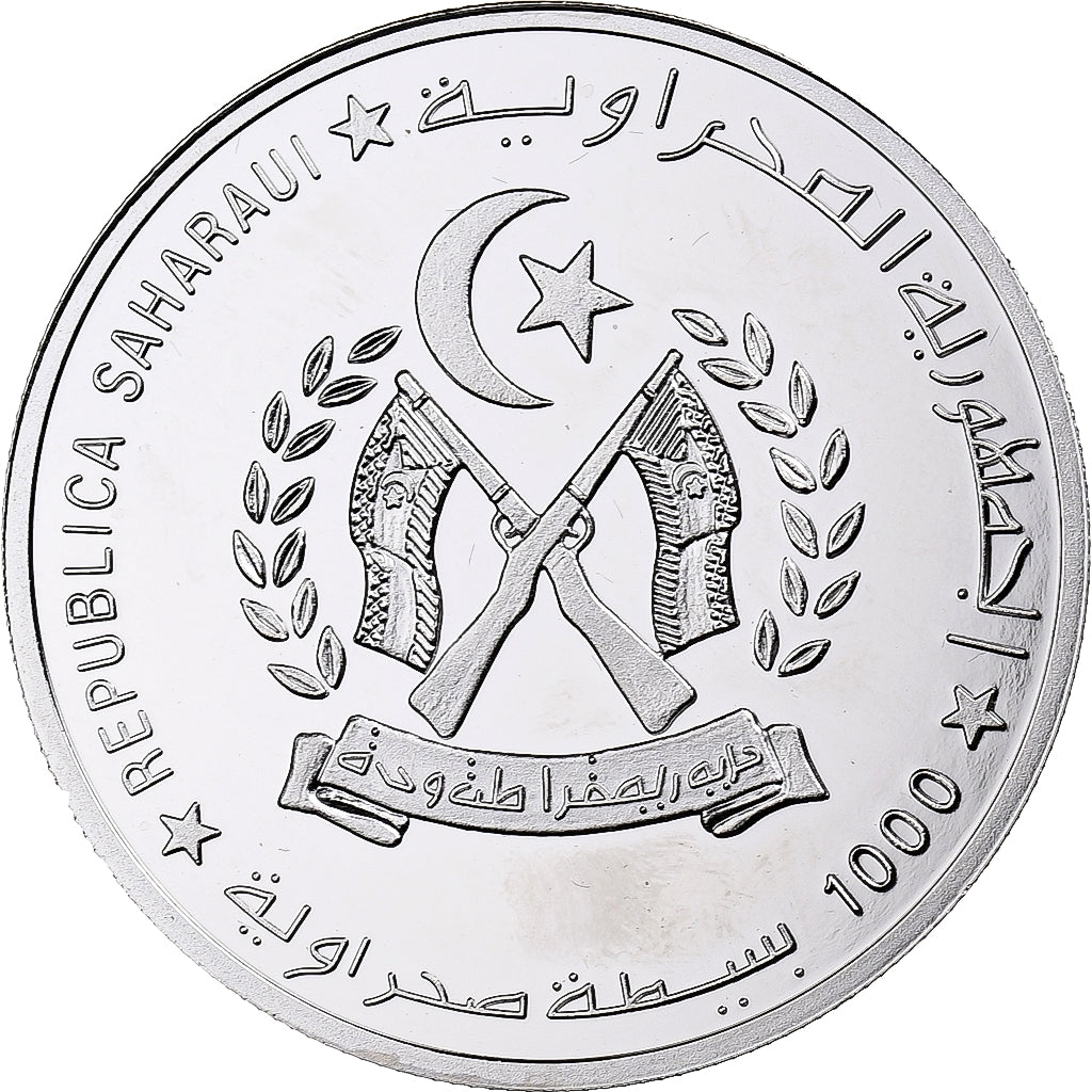 REPÚBLICA DEMOCRÁTICA ÁRABE SAHARAUI, 1000 Pesetas, Graf Zeppelin