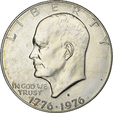 United States, Dollar, Eisenhower, 1976, San Francisco, Silver, MS(65-70)