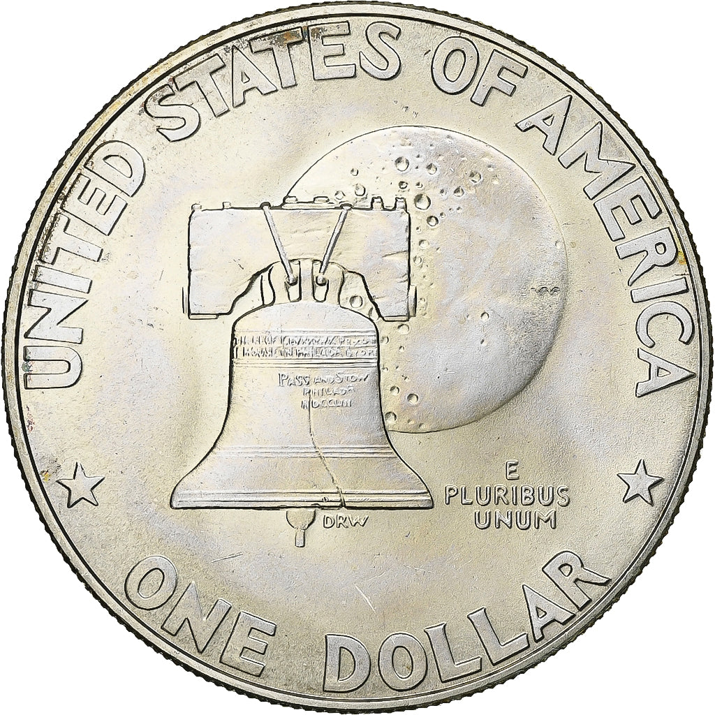United States, Dollar, Eisenhower, 1976, San Francisco, Silver, MS(65-70)