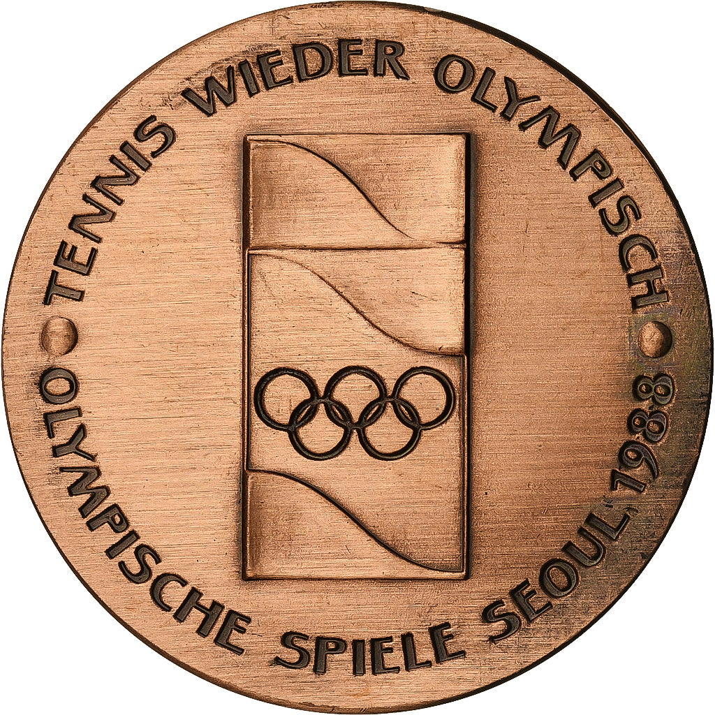 France, Médaille, Steffi Graf, Tennis, Jeux Olympiques de Séoul, 1988, Cuivre