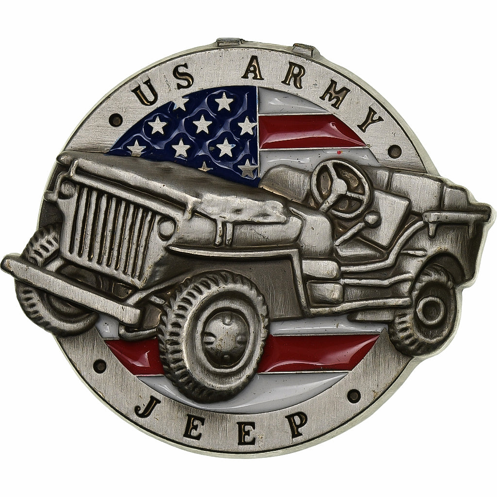 United States of America, Medaille, US Army, Jeep, Silvered Metal, UNZ
