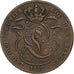 Belgium, Leopold I, 5 Centimes, 1852, Copper, VF(30-35), KM:5.1