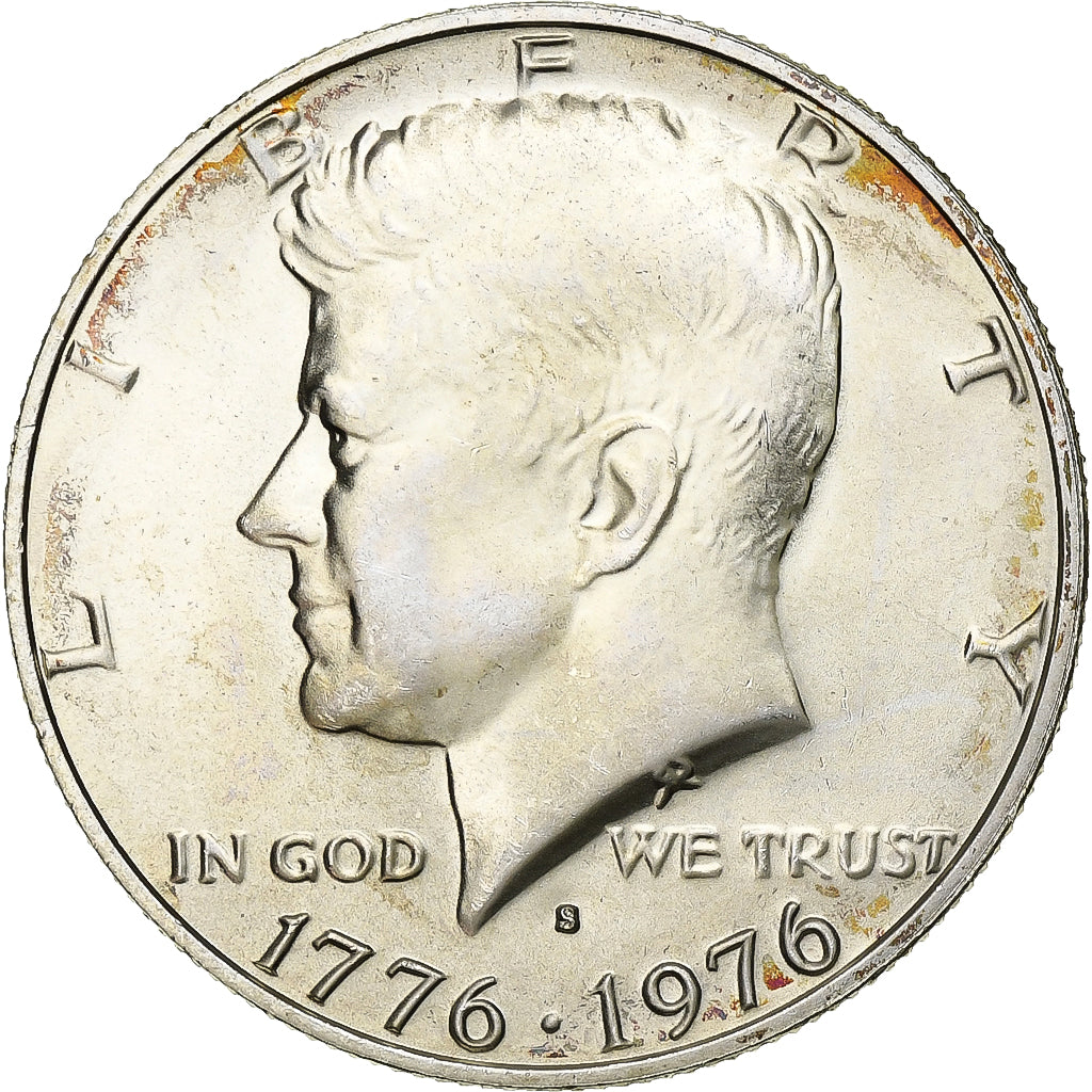 United States, Half Dollar, Kennedy Half Dollar, 1976, U.S. Mint, FDC, Silver