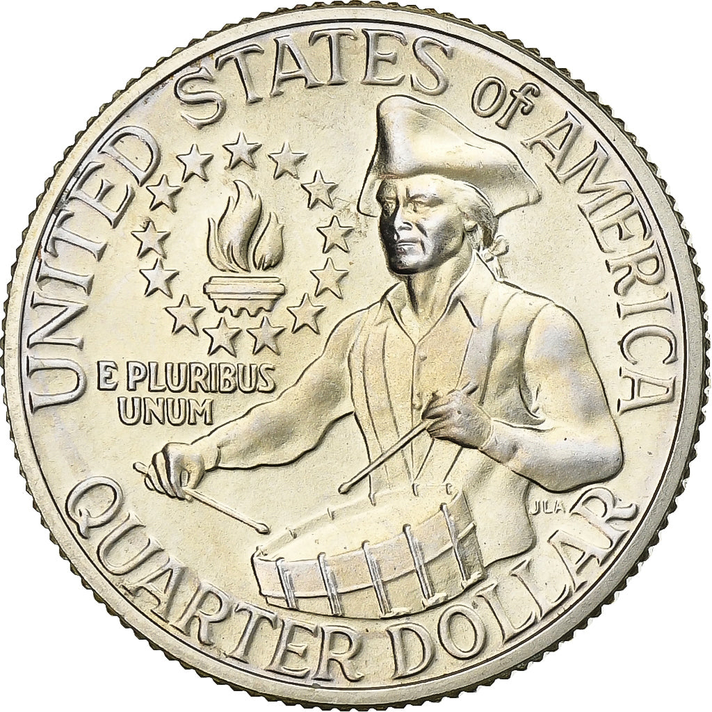 United States, quarter dollar, Washington, 1976, San Francisco, Silver Clad