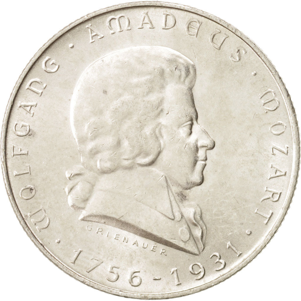 Monnaie, Autriche, 2 Schilling, 1931, SPL, Argent, KM:2847