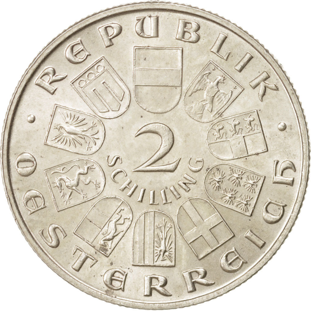 Monnaie, Autriche, 2 Schilling, 1931, SPL, Argent, KM:2847