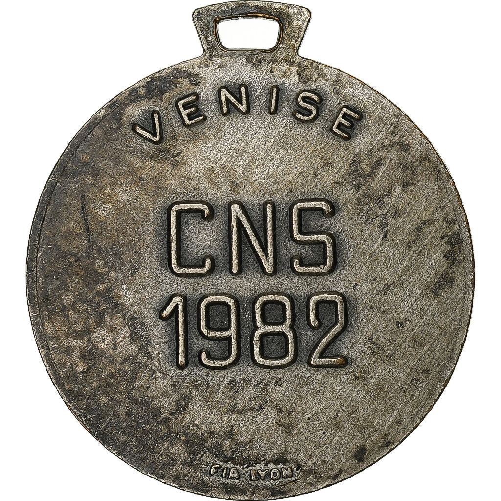 Francia, medaglia, Venise, CNS, 1982, Bronzo argentato, FIA, BB+