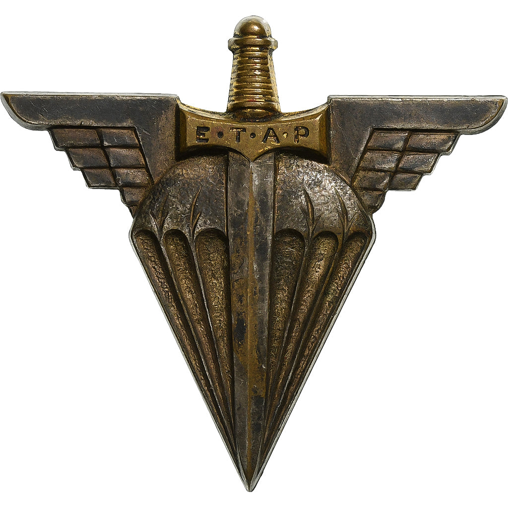 France, Parachutistes, Ecole des Troupes Aéroportées, Military, Broche, Very