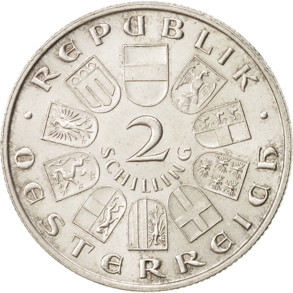 Monnaie, Autriche, 2 Schilling, 1932, SPL, Argent, KM:2848
