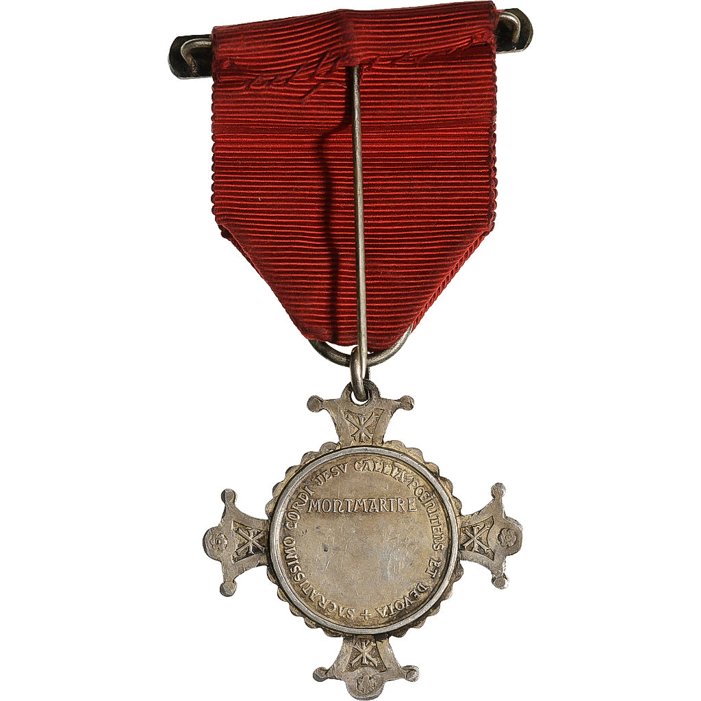 Francja, Croix Pectorale, Adoration du Sacré Coeur, Montmartre, Paris, Religie