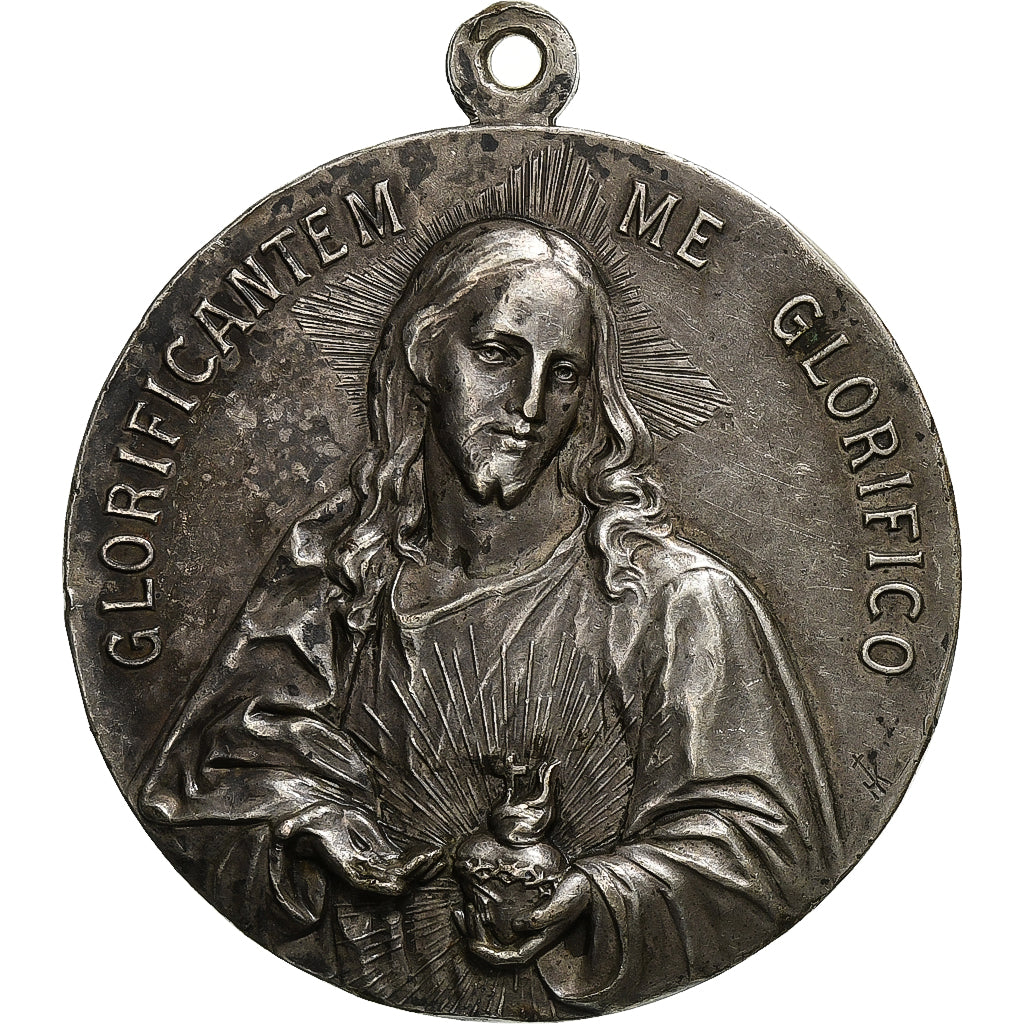 Francia, medaglia, Claude de la Colombière, Bronzo argentato, BB+