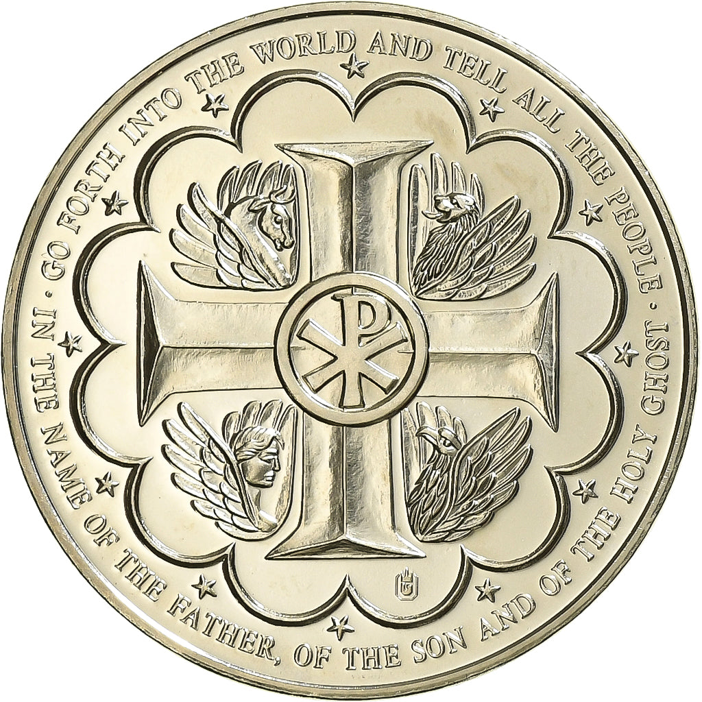 Watykan, Medal, Le Pape Benoit XVI, Religie i wierzenia, 2005, MS(63), Miedź