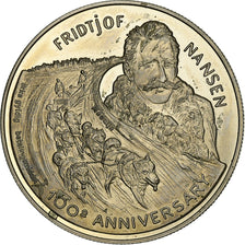 Norway, 5 Ecu, First Polar Expedition, Fridtjof Nansen, 1993, Copper-nickel
