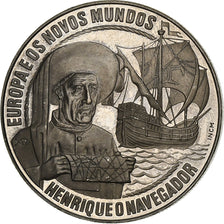 Portugal, medalla, 1991, Cobre - níquel, 2 1/2 ECU 1991 Henrique o Navegador