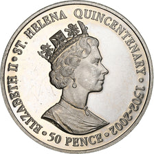 Sant’Elena, 50 Pence, 2002, 500th Anniversary - Discovery of Saint Helena