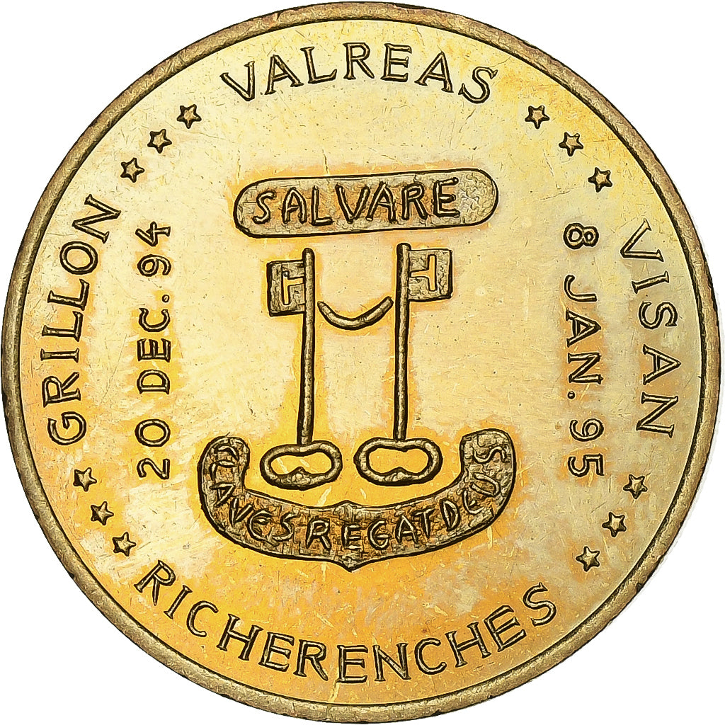 França, Ecu, Enclave des Papes, 1995, N/D, AU(55-58)