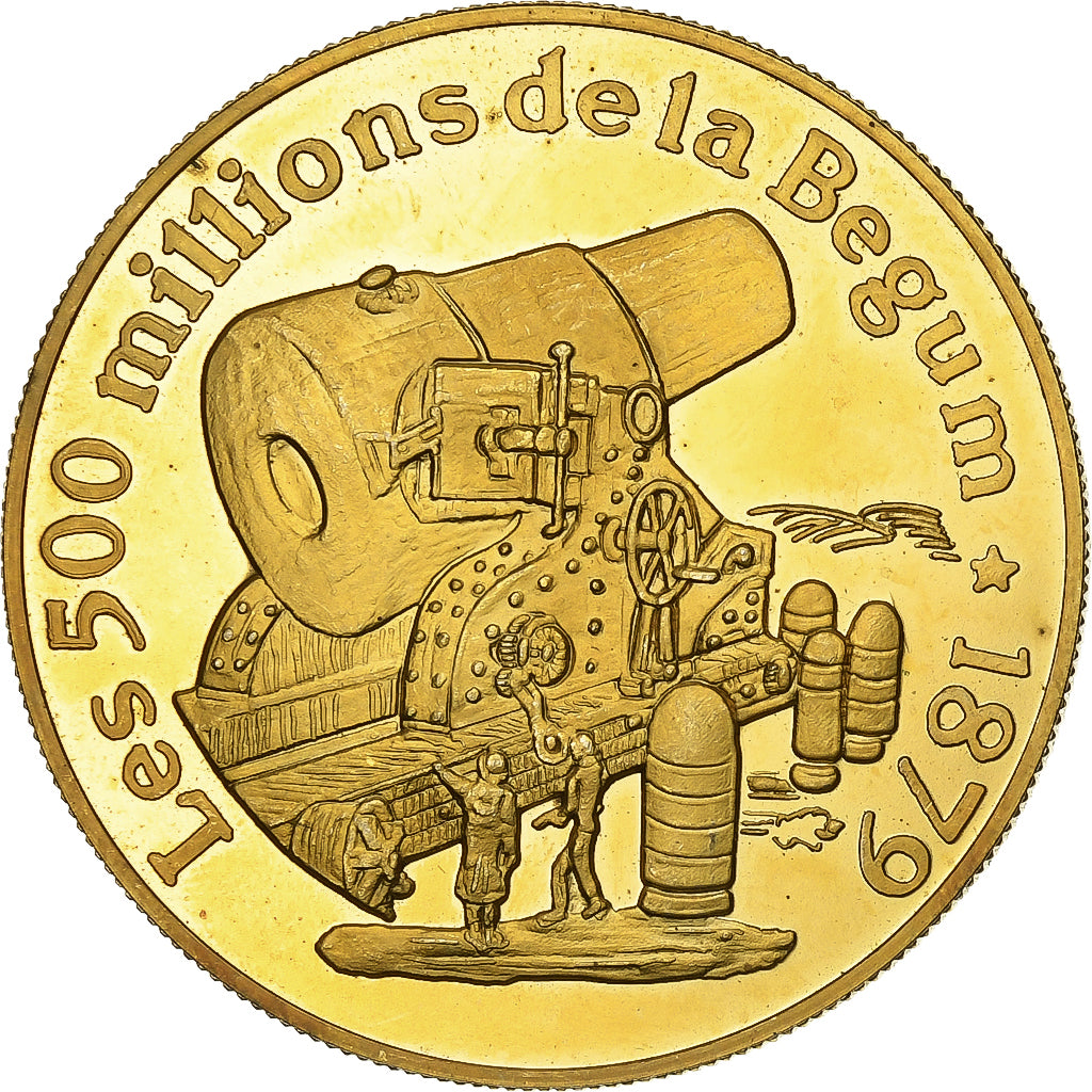 Frankrijk, Medaille, Les 500 Millions de la Begum, Copper-nickel Aluminium, UNC-