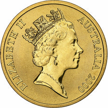 Australia, Elizabeth II, 5 Dollars, 2000, Aluminum-Bronze, MS(65-70)
