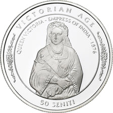 Tonga, Queen Victoria, 50 Seniti, 1996, British Royal Mint, Proof, Silver