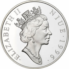 Niue, Elizabeth II, 5 Dollars, 1996, Argento, FDC