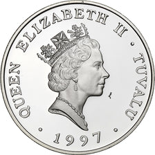 Tuvalu, Elizabeth II, 5 Dollars, 1997, British Royal Mint, Silver, MS(65-70)