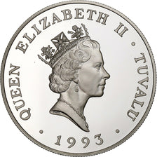 Tuvalu, Elizabeth II, 20 Dollars, 1993, British Royal Mint, Silver, MS(65-70)