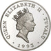 Tuvalu, Elizabeth II, 20 Dollars, 1993, British Royal Mint, Silver, MS(65-70)