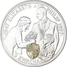 Malawi, 5 Kwacha, 1997, FS, Argento, FDC