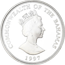 Bahamas, Elizabeth II, 2 Dollars, 1997, Argento, FDC