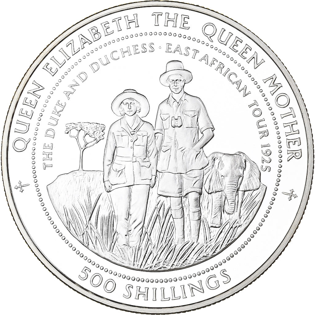 Tanzania, 500 Shillings, Tour de l’Afrique de l’Est par le Duc et la