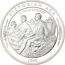 Samoa, 10 Dollars, Family Portrait, 1996, Silver, MS(65-70)