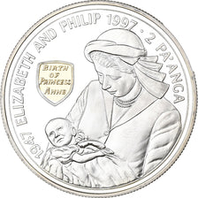 Tonga, Elizabeth II, 2 Pa'anga, 1997, Silver, MS(65-70)