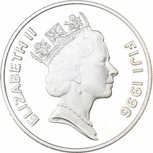 Fiji, Elizabeth II, 10 Dollars, 1996, Silver, MS(65-70)