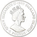 Falkland Islands, Elizabeth II, 5 Pounds, 1997, Silver, MS(65-70)