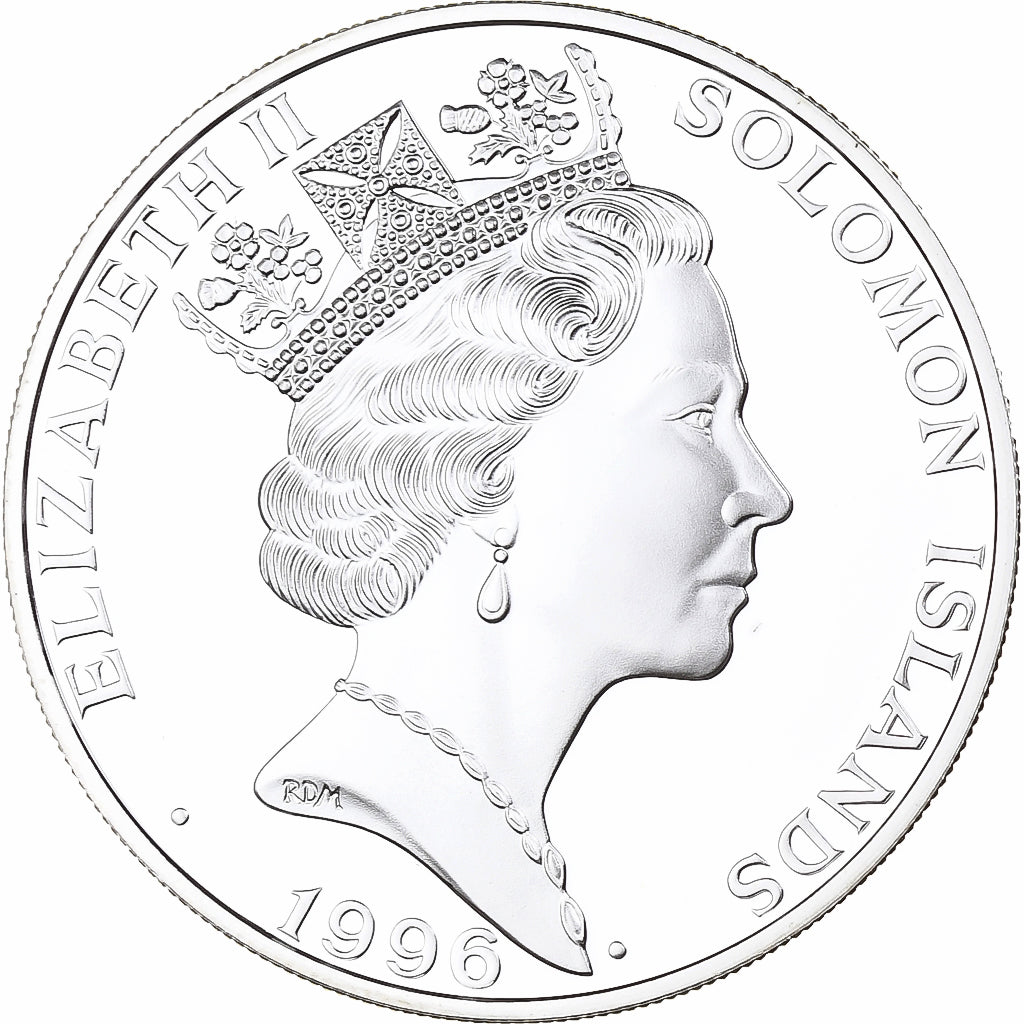 Solomon Islands, Elizabeth II, 10 Dollars, 1996, Silver, MS(65-70)