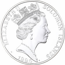 Solomon Islands, Elizabeth II, 10 Dollars, 1996, Silver, MS(65-70)