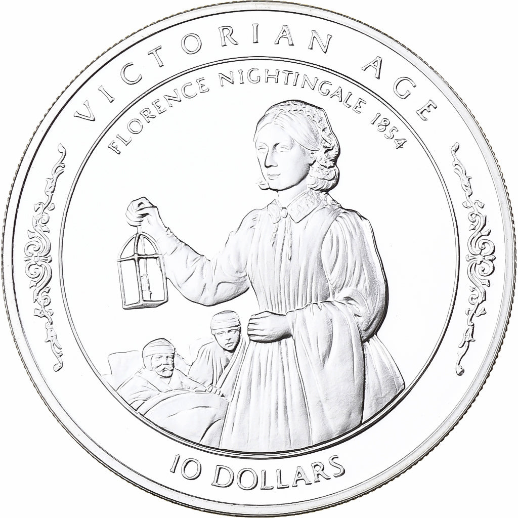 Solomon Islands, Elizabeth II, 10 Dollars, 1996, Silver, MS(65-70)